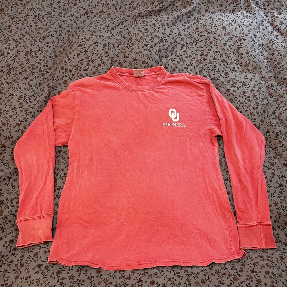Red Sooners Long Sleeve Shirt